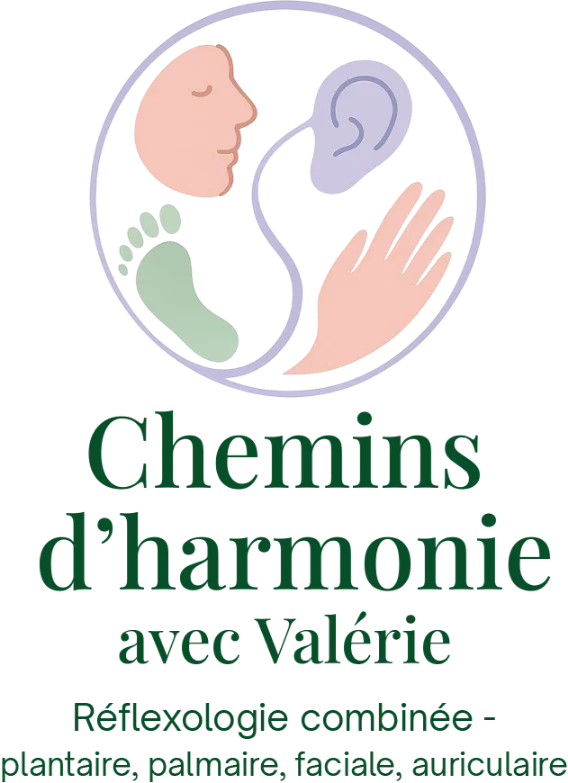 logo officiel de chemins d'harmonie avec valérie