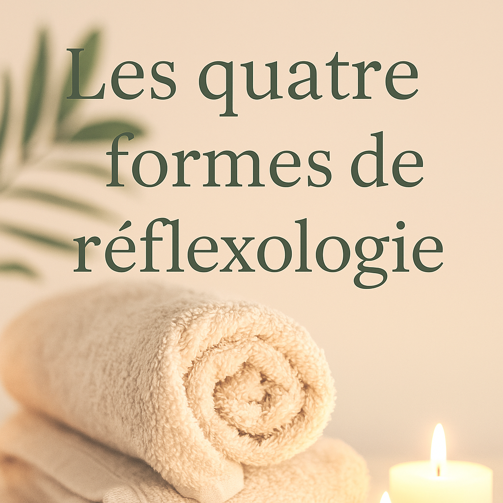Les quatre formes de réflexologie : Plantaire, Palmaire, Faciale et Auriculaire